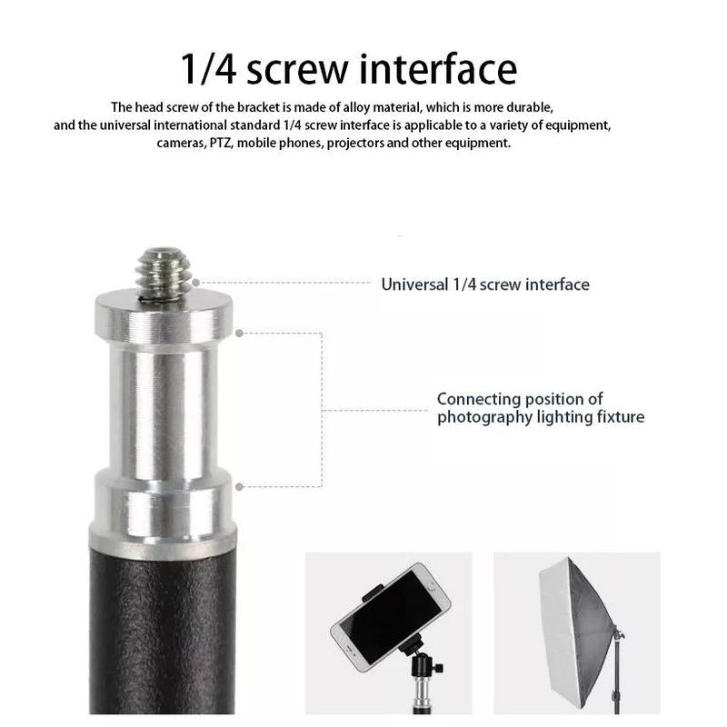 Portable Projector Stand, 1 Count Sturdy Floor Mount for Home and Office, Easy to Assemble and Multi-Angle Adjustment Projector Tripod, Adjustable