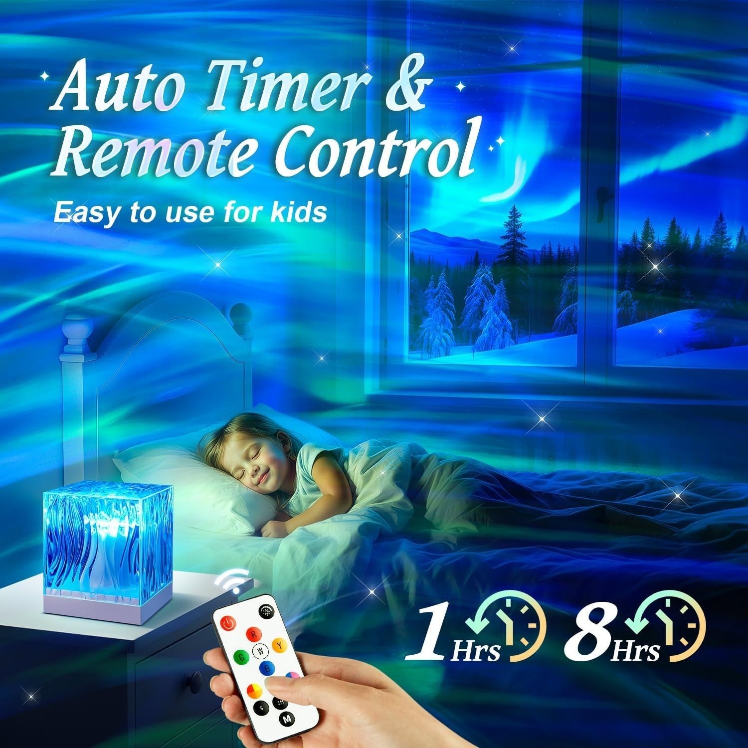 Northern Lights Projector Gifts for Teens Women Bedroom Decor