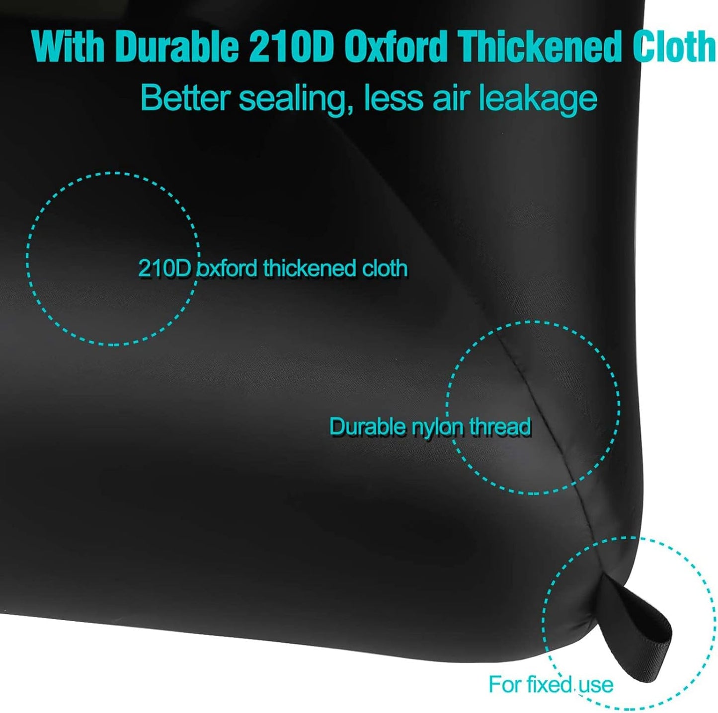 18 Feet Inflatable Outdoor Projector Movie Screen - Package with Rope, Blower, Tent Stakes - Portable, Great for Outdoor and Indoor Party Watch Movies